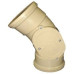 PVC BEND 110MM 45D UG I/E